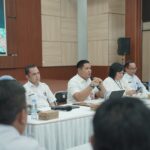 Plt. Kepala Dinas Pendidikan Provinsi Kalimantan Tengah, Muhammad Reza Prabowo saat menyampaikan sambutannya.