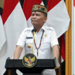 Gubernur Agustiar Sabran saat memberikan arahannya kepada para ASN Lingkup Pemprov Kalteng. Ist