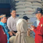 Sahli Gubernur Bidang Ekonomi, Keuangan, dan Pembangunan Kalteng, Yuas Elko saat melakukan pemantauan harga pangan menjelang Hari Besar Keagamaan Nasional bulan Ramadan 1447 H.