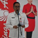 Plt. Sekda Provinsi Kalteng Leonard S. Ampung saat menyampaikan sambutannya. (foto : Ist)