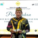 Wakil Gubernur, Edy Pratowo saat membacakan sambutannya. (Foto : Ist)