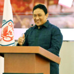 Wakil Gubernur Kalteng, Edy Pratowo saat menyampaikan sambutannya. (Foto : Ist)