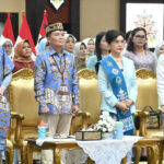 Gubernur Kalteng Agustiar Sabran saat menghadiri Peringatan Hari Kartini ke-147 Tahun 2026. (foto : ist)