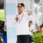 Gubernur Kalteng H. Agustiar Sabran saat menyampaikan sambutannya.