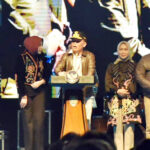 Gubernur Kalimantan Tengah Agustiar Sabran menyampaikan sambutan.