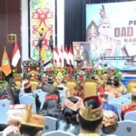 Gubernur Kalteng H. Agustiar Sabran saat menyampaikan sambutannya.
