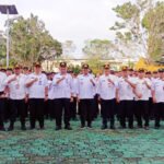 Foto bersama usai pelaksanaan apel pagi. (foto : Ist)