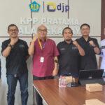 SMSI Kalimantan Tengah laksanakan silaturahmi dan audiensi dengan Kepala Kantor Pelayanan Pajak (KPP) Pratama Palangka Raya, Toto Trianto, S.Si.