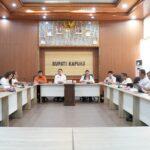 Suasana Rapat Sinkronisasi Program Satu Data Inflasi Kabupaten Kapuas. (foto : Ist)